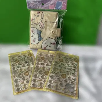 모자 꽁지 드롭 치이카와 & 씰 바인더 세트