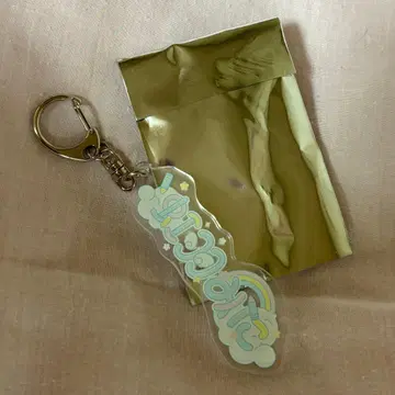 iLIFE 무도관 초! 랜덤 아크릴 키링 무지개깃털 미니