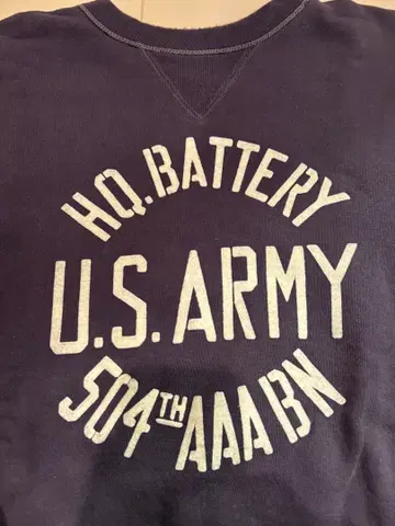 웨어하우스 warehouse lot403 맨투맨 다크 네이비 42