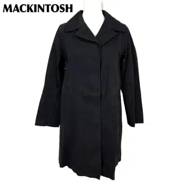 [새상품급] MACKINTOSH 스텐카라 코트 라이너 포함 36 블랙