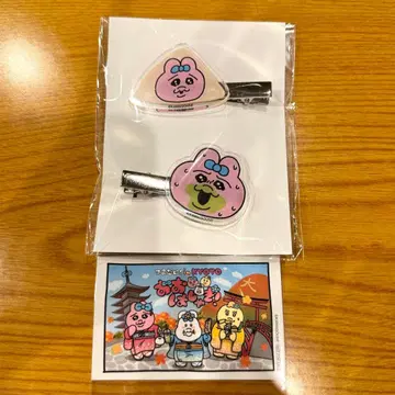 가엾어라! 교토 빤쮸토끼 앞머리 클립 스티커 뇸포챰키미마로