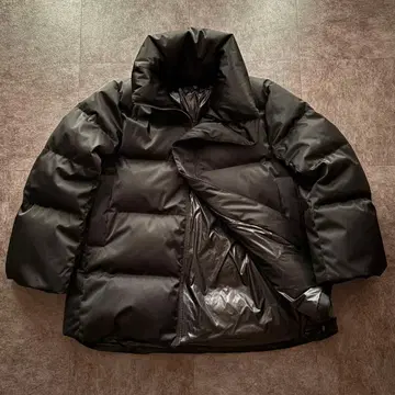 새상품급 유니클로 x 질 샌더 다운 자켓 +J 블랙 두툼함 방한 M