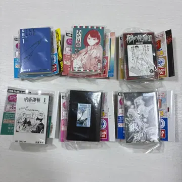 콩 가챠 도서 점프 코믹스 03 전 6종 은혼 주술회전 BLEACH