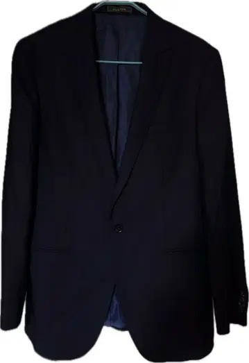 미사용 남성용 수트 자켓 울 REDA 네이비 컬러