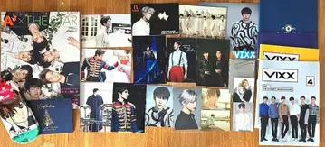 VIXX 레오 묶음 판매 잡지 클리어 파일 사진 양말 트레이딩 카드