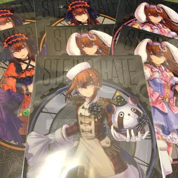 진심 복권 슈타인즈 게이트 마키세 크리스 클리어 파일 7매