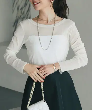 La boutique BonBon 티셔츠 화이트