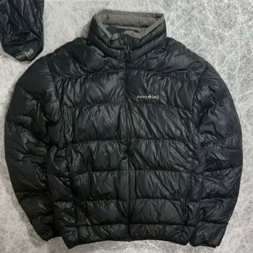 몽벨 라이트 알파인 다운 자켓 블랙 L 경량 패커블