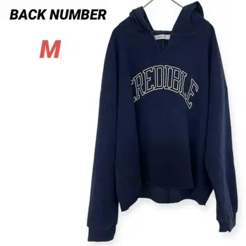BACKNUMBER 백넘버 후디 맨투맨 네이비 네이비 컬러 로고