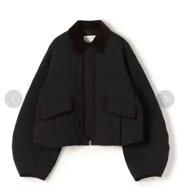 TOMORROWLAND MACPHEE 퀼팅 숏 블루종