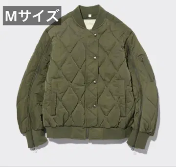 GU 퀼팅 블루종 rokh