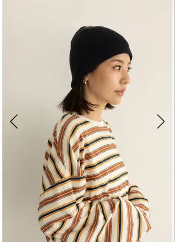 완판템 리브 니트 비니 CAVEZA ROSSO