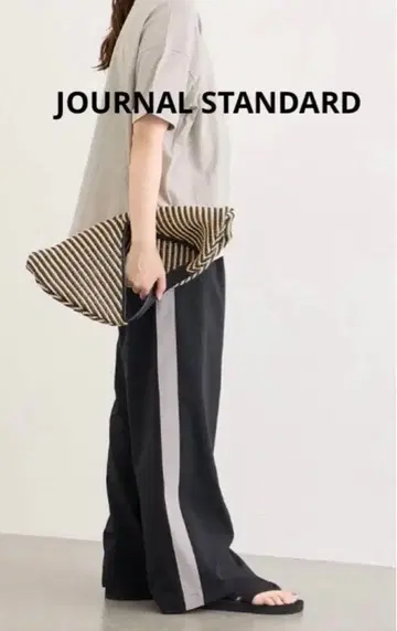새상품급 저널 스탠다드 폴리에스테르 트로 라인 팬츠