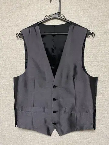 그레이 수트 베스트 M 사이즈