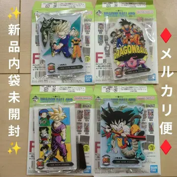 제일복권 드래곤볼 f상 아크릴 스탠드 4종