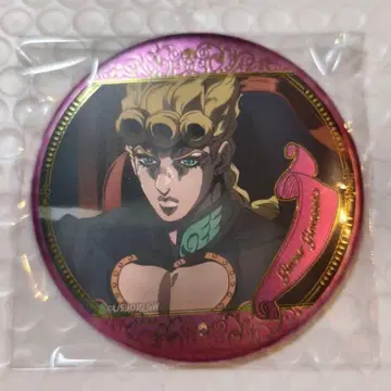 죠죠의 기묘한 모험 10주년 기념전 장면 사진 캔뱃지 죠르노 죠바나