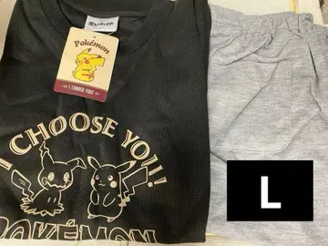 새상품 캐릭터 포켓몬 피카츄 상하의 파자마 세트 사이즈 L