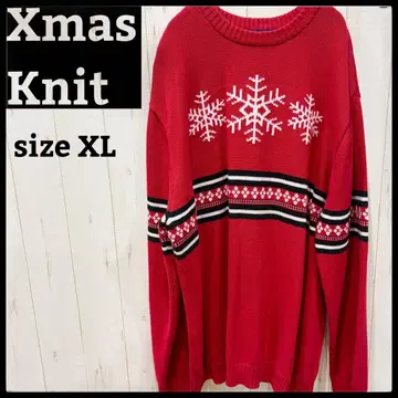 크리스마스 니트 구제 의류 XL 빅 사이즈 스웨터 겉옷 따뜻한 겨울