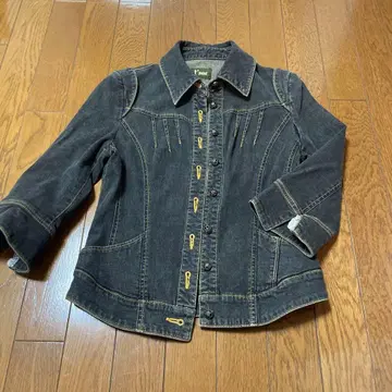 t*point 다크 그레이 데님 자켓