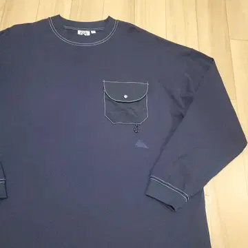 What's up ANSWER* STITCH L/S TEE NAVY