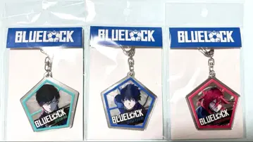 블루 록 거울 아크릴 키링