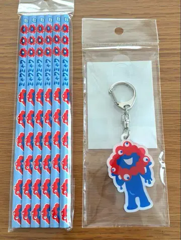 2025 오사카 엑스포 미야쿠미야쿠 연필 6개 & 네임택 2개 세트