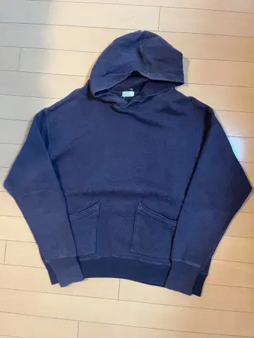 웨어하우스 세파포켓 후드티 퍼플네이비 사이즈 42 페이드