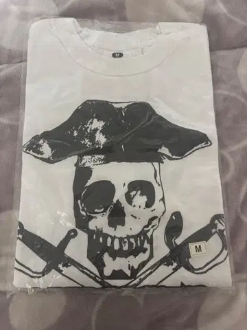 [ 미사용 새상품 ] 썸머 소닉 서머소닉 스컬 T셔츠 M