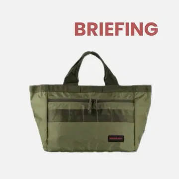 [ 미사용 ] BRIEFING 브리핑 토트백 카키 올리브