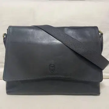 sot 소토 푸에블로 가죽 플랩 숄더백 비즈니스 블랙