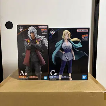 NARUTO 제일복권 A상 지라이야 피규어 C상 츠나데 피규어 세트 판매