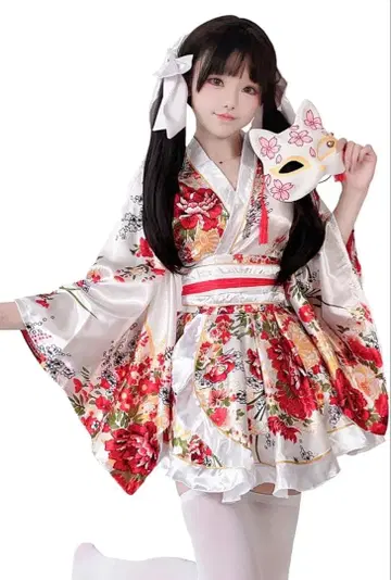 유카타 드레스 일본 나막신 포함