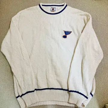 세인트루이스 블루스 케이블 짜임 스웨터 맨투맨