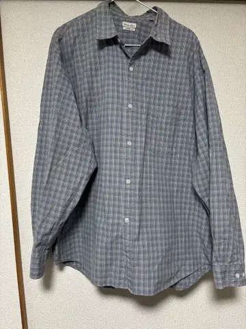 스티븐 앨런 루즈핏 체크 셔츠