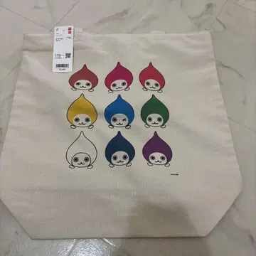 유니클로 우메다점 한정판 다이킨 피죤군 토트백