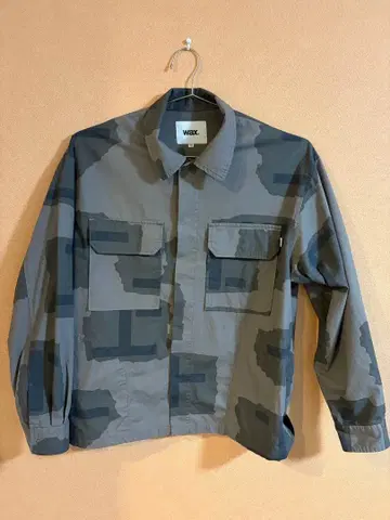 wax 카모 패턴 자켓 M 사이즈