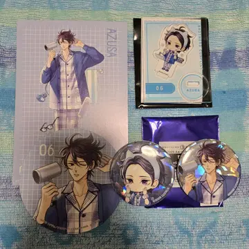 브라콘 스이파라 아사히나 아즈사 캔뱃지 엽서 아크릴 스탠드 코스터