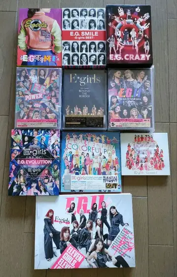 E-girls 패밀리 DVD CD 세트 소책자 포함