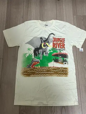 택 포함 새상품 디즈니 월드 정글 크루즈 T셔츠