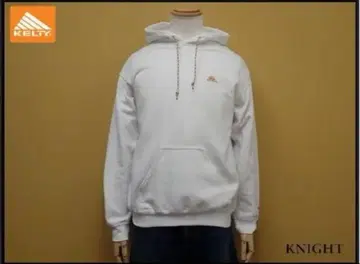 KELLY 후드 부착 후드티 화이트 남녀 공용