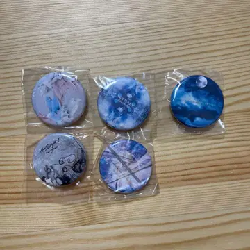 Novelbright 캔뱃지 5개 세트