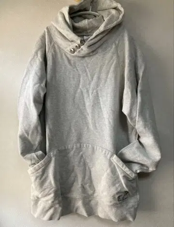 고 슬로우 카라반 그레이 후드티 L