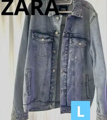 ZARA 라이트 블루 데님 자켓 L 사이즈