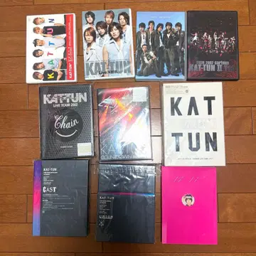 [ 익명 배송 ] KAT-TUN DVD 컬렉션 묶음 판매