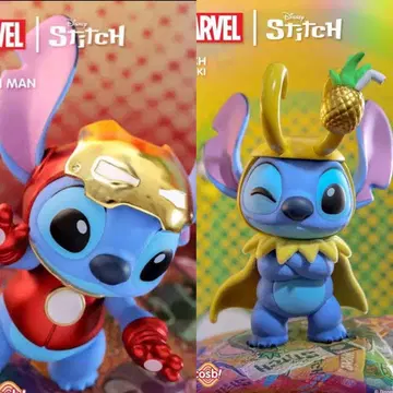 스티치 아이언맨 로키 코스비 MARVEL