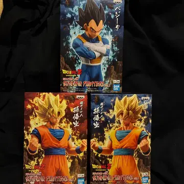 드래곤볼 Z 버닝 파이터즈 피규어 세트 손오공 베지터