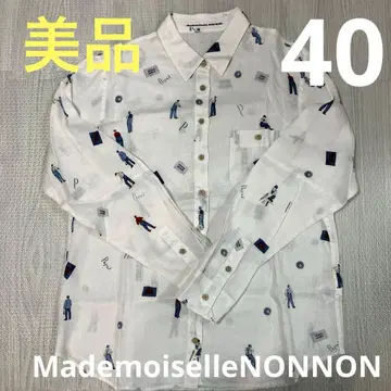 [ 새상품급 ] MademoiselleNONNON 셔츠