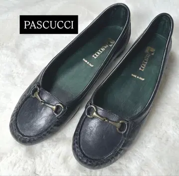 컨디션 최상 파스쿠치 비트 로퍼 블랙 23.5 37 1/2