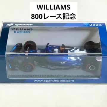 [ Spark 1/43 ] 윌리엄스 영국 그랑프리 800 레이스 기념