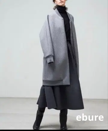 ebure 울 본딩 코트